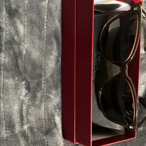 Salvatore Ferragamo Brown Sunglasses Classic Design